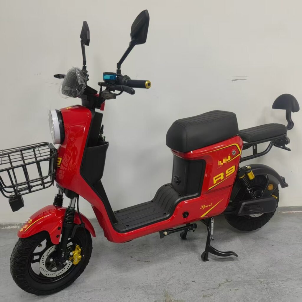 XT-1200 Classic electric motorcycle 1200W with front basket